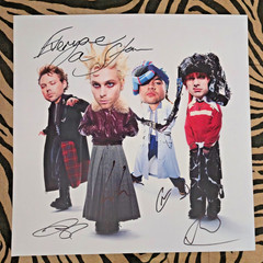 SIGNED 12×12″ Lithograph + CD Everyone’s A Star 5 Seconds Of Summer 5SOS Vinyl