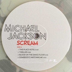 Michael Jackson – Scream (GLOW IN THE DARK + BLUE SPLATTER VINYL) – POP *SEALED/