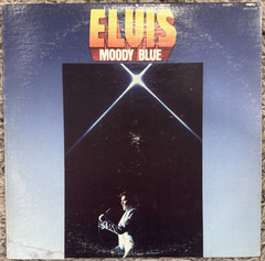 Elvis Presley – Moody Blue Translucent Blue PROMO Vinyl LP (EX)
