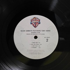 Black Sabbath / Tony Iommi – Seventh Star / Club Edition / Shrink – 1986