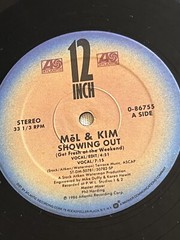 MEL & KIM Showing Out/ System Garage mix Atlantic 1986 Electronic Record Vinyl