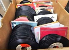 Lot Of 50 Random 45rpm Vinyl Records From Closed Down Delaware Record Store!