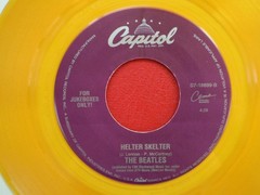 The Beatles HELTER SKELTER / NEW MINT GOLD VINYL JUKE BOX ONLY 45 FAB 4