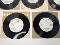 JACKSON BROWNE Lot Of 5 PROMO M/S WL 45 RPM 7″ Stay, Tender, Tears, Baby, Runnin