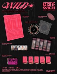 KATSEYE WILD Album WILD HEART International Retailer Exclusive Ver+GIFT OFFICIAL