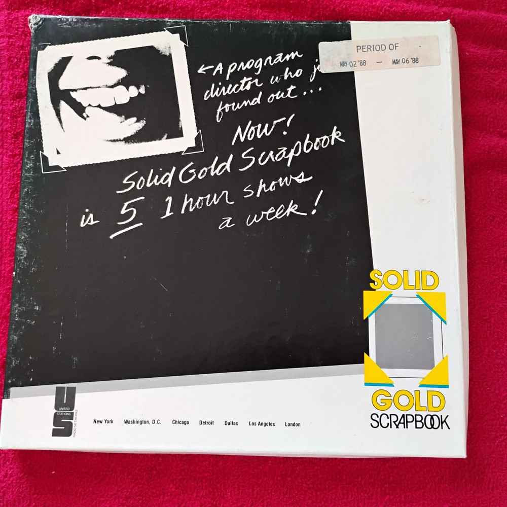Solid Gold Scrapbook W/Dick Bartley 5LPS May 2-6 1988