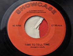 RARE Mr Pickwick Showcase Records Label 45 rpm 1960s Learning Try Childrens ETR5