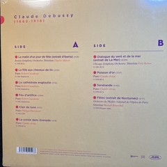 Claude Debussy Les Chefs D’oeuvres SEALED IMPORT 180 Gram Vinyl 2017 Classical