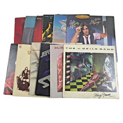 Lot of 12 Classic Rock Vinyl Records LP Albums 70s 80s Cheap Trick BTO J Geils