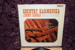 JIMMY RIDDLE Country Harmonica CUMBERLAND 12″ LP 33 RPM Shrink MONO EX/EX