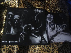 SILENCER death pierce ORIG VINYL LP+10″ (#100) LOOK! xasthur lifelover shining