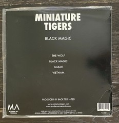 SIGNED Miniature Tigers – Black Magic (12″ Vinyl Record, Limited Edition) MA-001