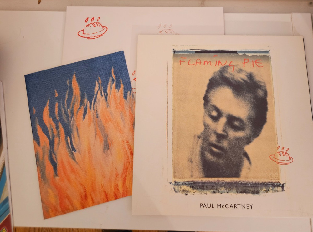 Paul McCartney Flaming Pie Archive Collection 3 LP vinyl box set with slipcase