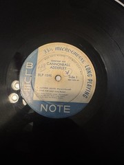 Cannonball Adderley Somethin‘ Else ‘58 Mono 1st US Press, Blue Note RGV
