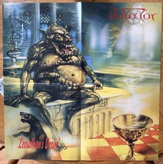 Protector – Leviathan’s Desire Clear w/Yellow Splatter Reissue 2016 w/Poster