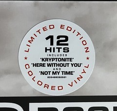 3 Doors Down Greatest Hits Exclusive Translucent BLACK Limited Edition Vinyl LP