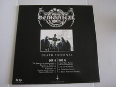 DEMONICAL – Death Infernal, LP, White/Gray/Black Marble, 2021 Reissue, LIKE NEW!
