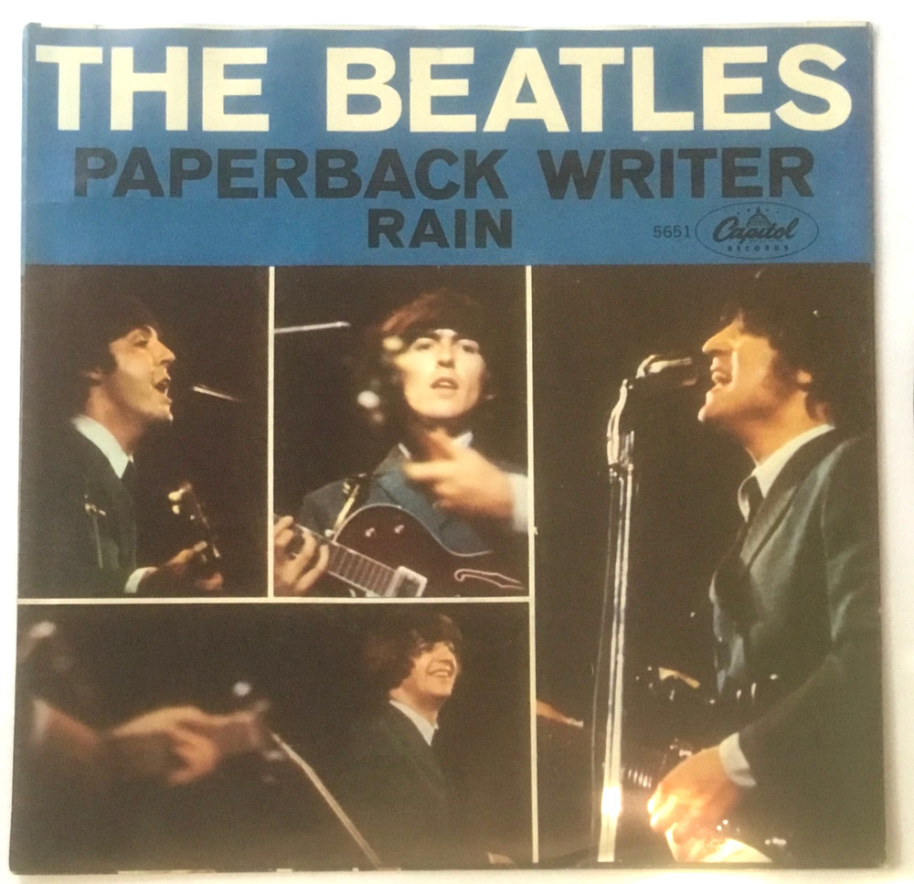 The Beatles Paperback Writer/ Rain Capitol 5651, 45 + Picture Sleeve, EX!