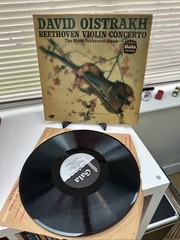David Oistrakh – Beethoven Violin Concerto D Major Op 61 12” Vinyl LP Record