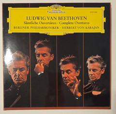 Beethoven The Complete Overtures – Herbert Von Karajan – NEAR MINT 2xLP Germany