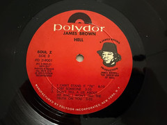 James Brown LP „Hell“ Polydor PD 2-9001 1st Press „Sterling RL“ 1974 Funk VG++