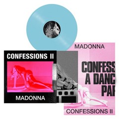 Madonna CONFESSIONS II 12-Track Vinyl LP – TikTok Edition Baby Blue NEW Presale