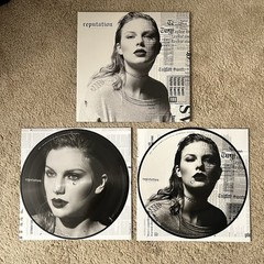 Taylor Swift Reputation Picture Disc Vinyl Record Gatefold 2x LP
