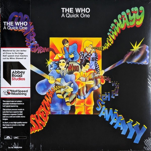 THE WHO – A QUICK ONE – LP – HALF SPEED MASTERING – BRAND NEW (SEALED)!