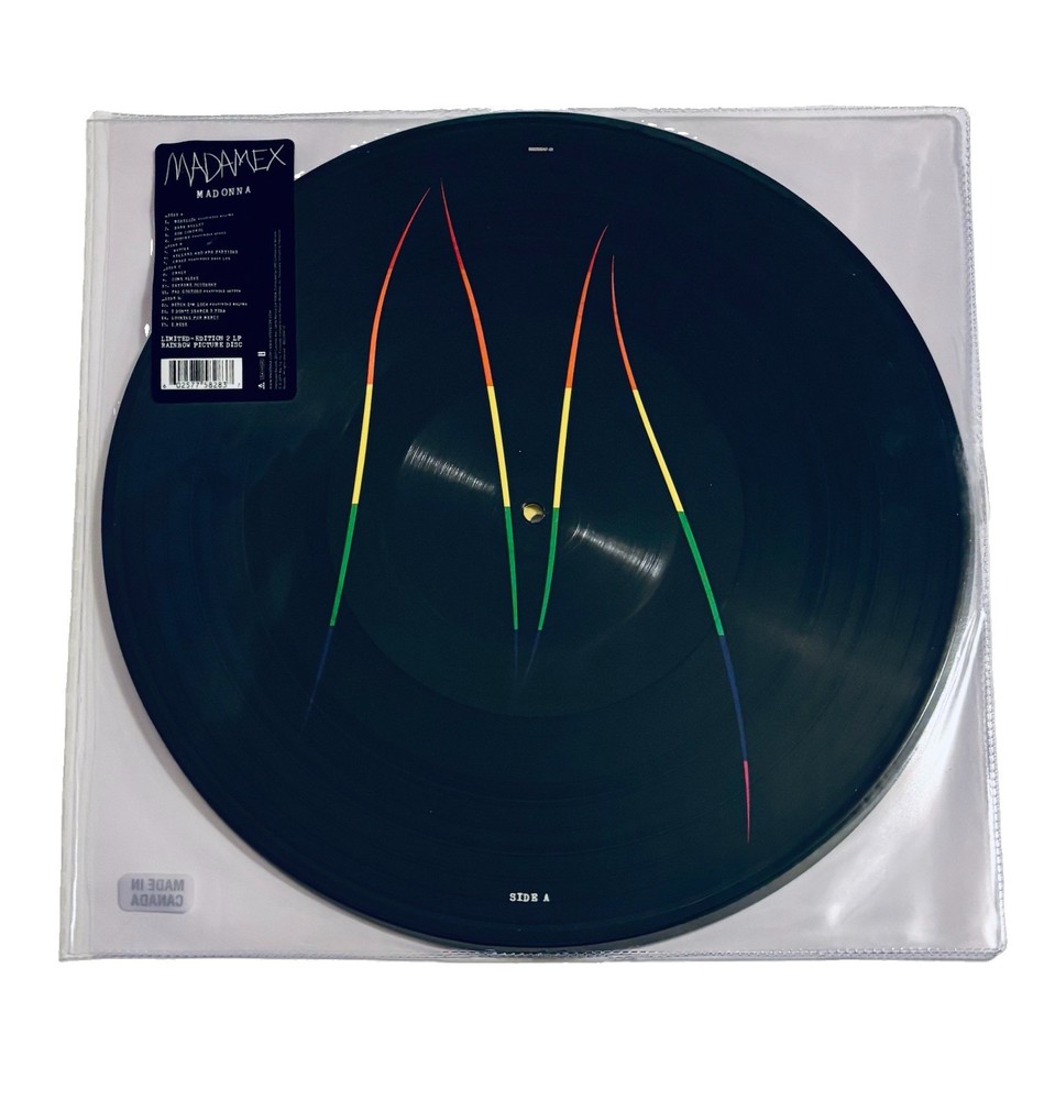 MADONNA SEALED MADAME X ALBUM VINYL 2x LP MISPRINT LTD RAINBOW PICTURE DISC US