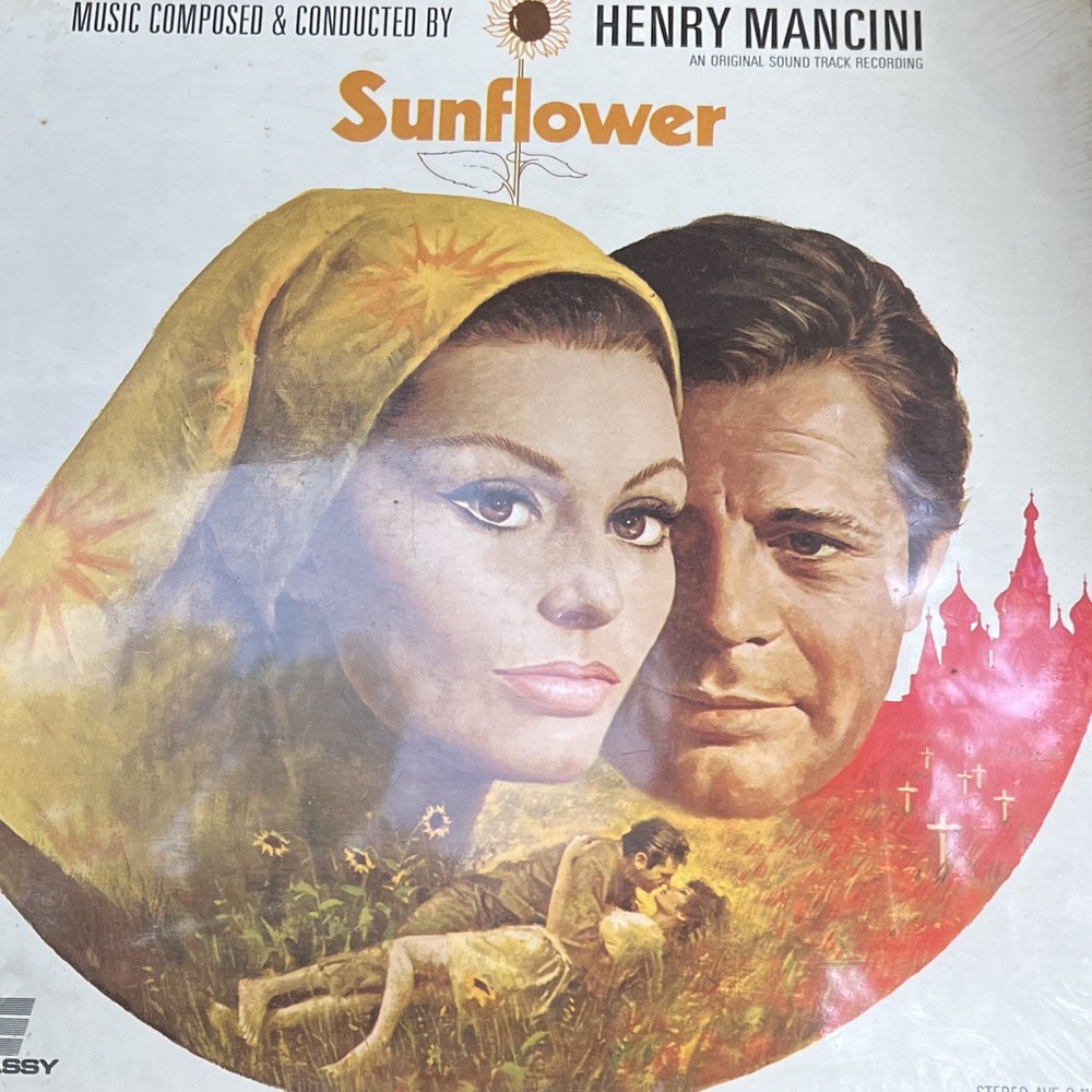Henry Mancini Sunflower Original Soundtrack Recording Record Embassy Film Score