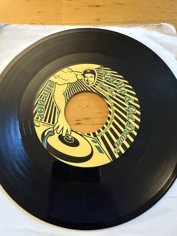 Jose Bee “Get Up & Get Down” Smokecloud records Hip-Hop Instrumental Funk #7inch
