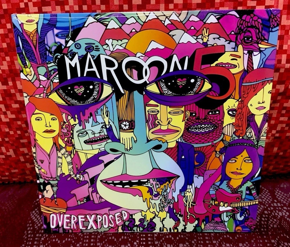 2016 Maroon 5 “Overexposed” Interscope Records Reissue 180 Gram (Factory Sealed)