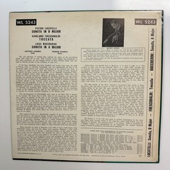 Sonate In D Major LP Vinyl Record Locatelli | Janigro Westminster WL 5243