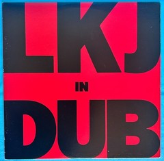 LKJ in DUB – Linton Kwesi Johnson – 1980 LP Mango/Island MLPS9650 – VG/VG+/EX