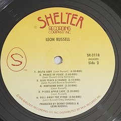 Leon Russell: Self Titled LP MCA SR-2118 VG