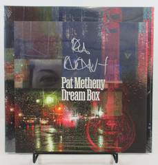 12×12″ Pat Metheny SIGNED Poster+ „Dream Box“ 2-LP PAT METHENY Sealed Vinyl 2023