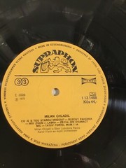 Milan Chladil ‎Self Titled Supraphon 1131408H Record Excellent: Lendl Estate