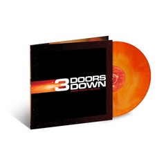 3 Doors Down Away From The Sun Limited Edition LP 180g Orange Galaxy Vinyl