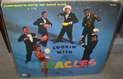MIRACLES cookin with / 2nd lp ( soul ) tamla white labels