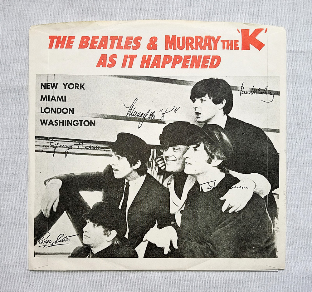 BEATLES, THE & MURRAY THE „K“ – AS IT HAPPENED, 1964 US Private Pressing, Mint