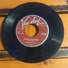 MACEO WOODS Gospel DJ 45rpm I Will Trust In the Lord/ Sunday Morning