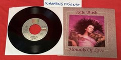 KATE BUSH Rare HOUNDS OF LOVE U.S. 7” 45 RPM PROMO Extended Version