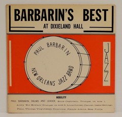 Paul Barbarin’s Best At Dixieland Hall LP 1964 Nobilitiy-Signed „Frog Joseph“ EX
