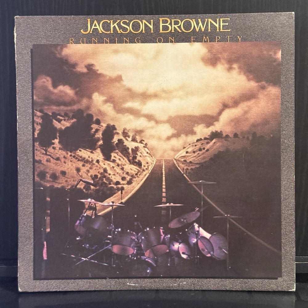 JACKSON BROWNE Running on Empty 1977 Asylum 1st Press 6E-113 Booklet NM/EX Stay