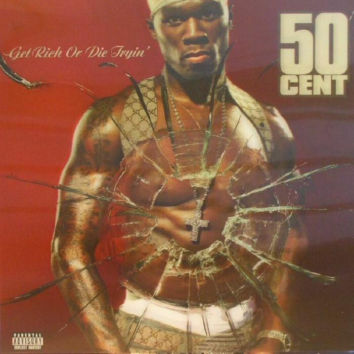 50 Cent – Get Rich Or Die Tryin‘ (2003) Shady Records 2xLP vinyl NEW sealed