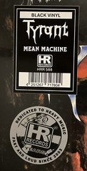 Tyrant – Mean Machine LP 2024 High Roller Records – HRR 588 [Germany] NEW