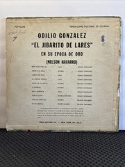 ODILIO GONZALEZ – ERES TODO PARA MI – EL JIBARITO DE LARES / FENIX RECORDS