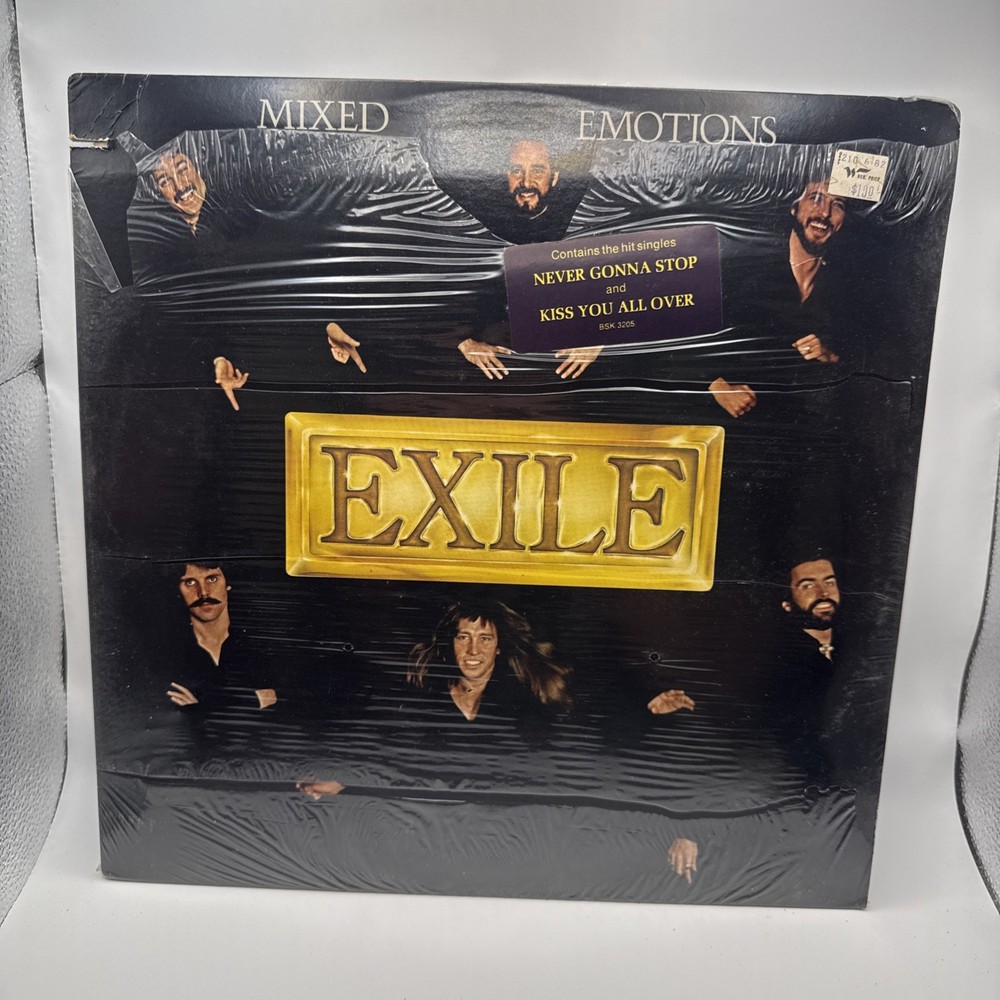 Exile – Mixed Emotions LP Record 1978 Warner Bros Rock 33 RPM Sealed