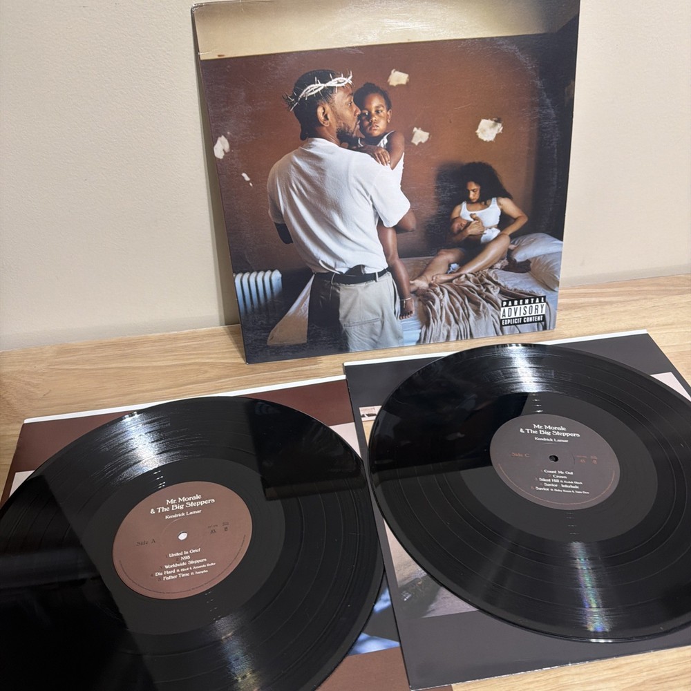 Kendrick Lamar – Mr. Morale & the Big Steppers Vinyl (Black, Double LP, 2022)