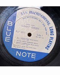 Grant Green Blue Note 4071 LP „Green Street“ NY,USA ~ Van Gelder ~ Ear DG